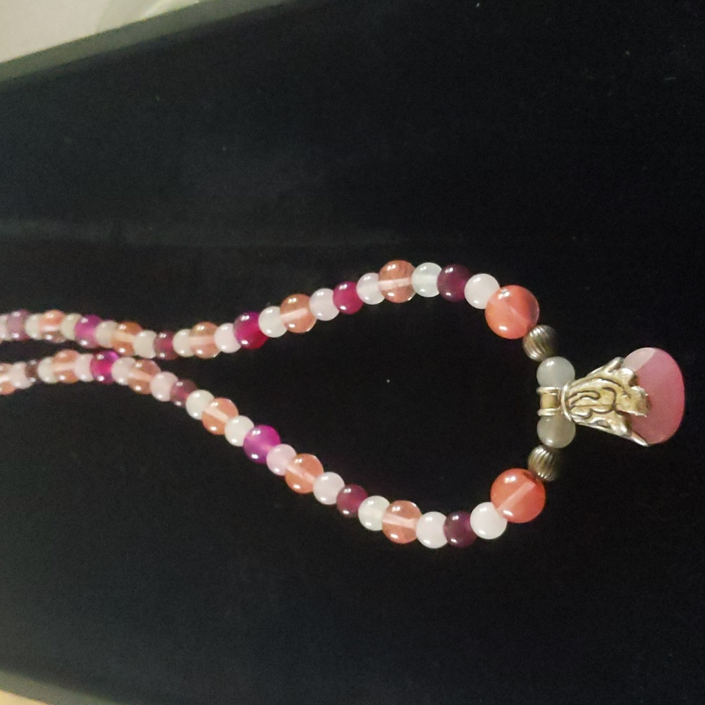 Gemstone necklace